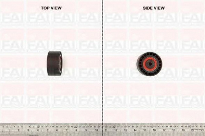 FAI AUTOPARTS t1161 -  Паразитный / Ведущий ролик, зубчатый ремень